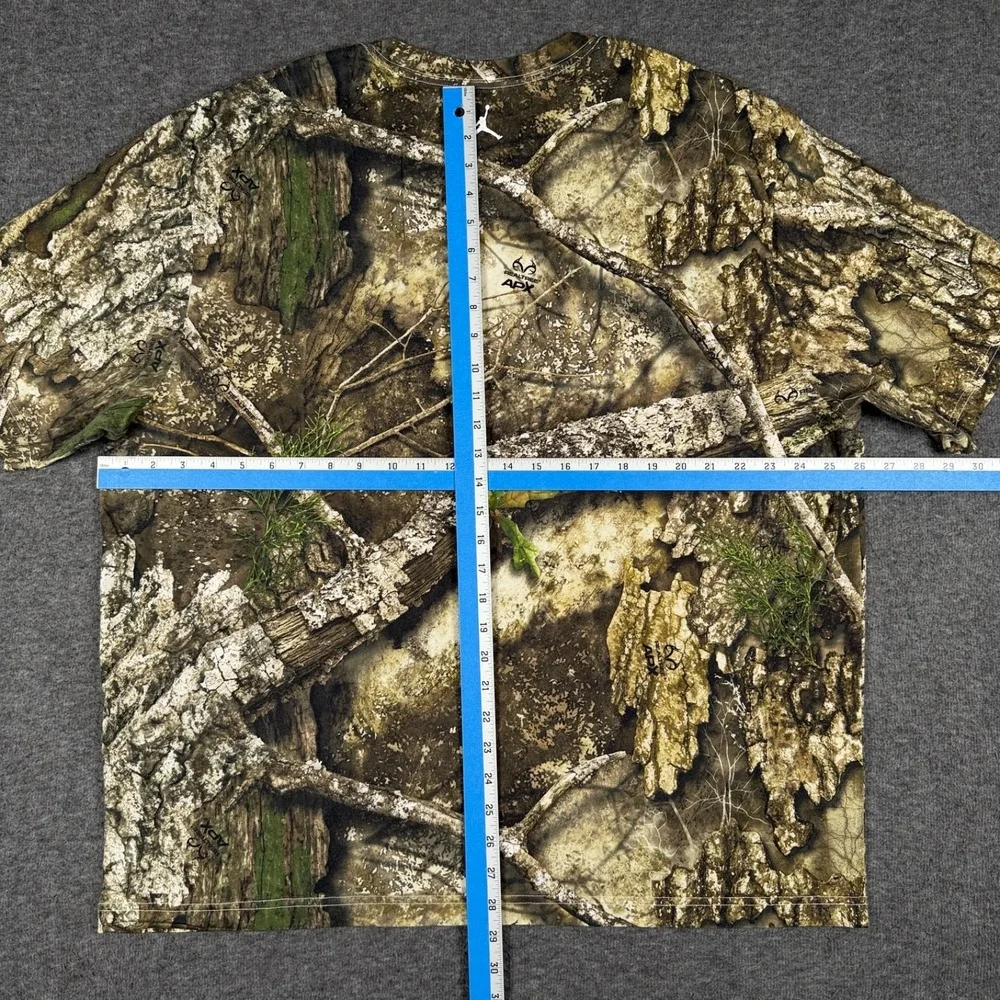 Jordan Brooklyn Realtree Mens XXL Camo APX Short Sleeve Crew Tee HQ9020 133